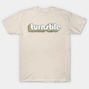 vintage color turnstile T-Shirt